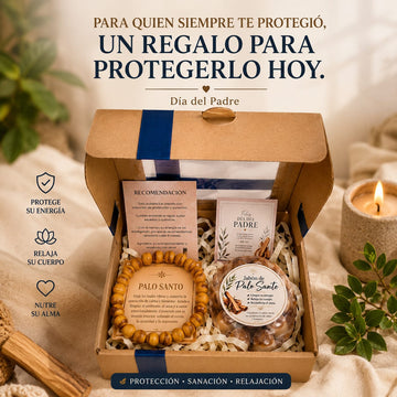 Protección, Amor y Bienestar para Papá – Set Sagrado de Palo Santo