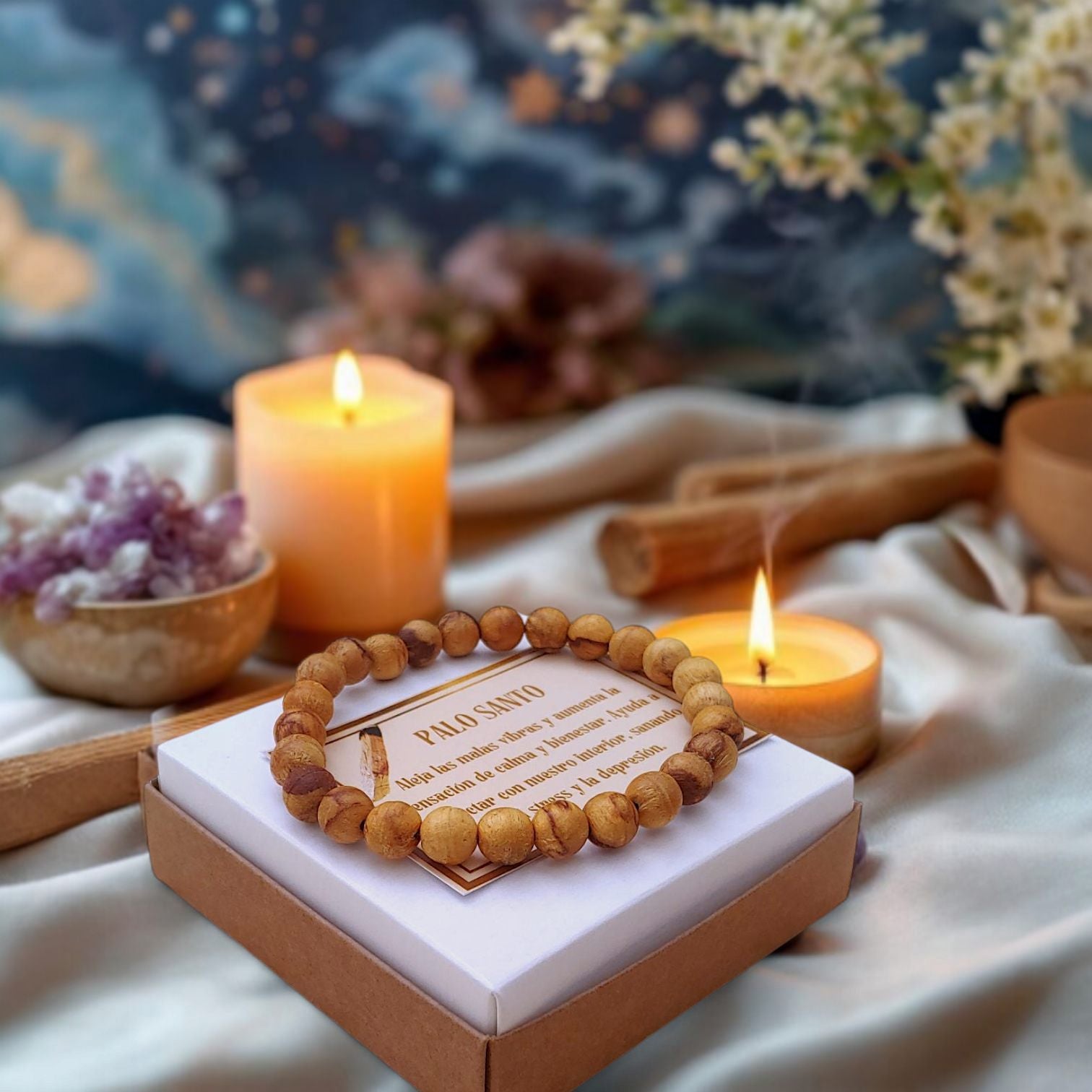 Pack Exclusivo: 10 Pulseras de Palo Santo con 50% de Descuento - Edición Limitada