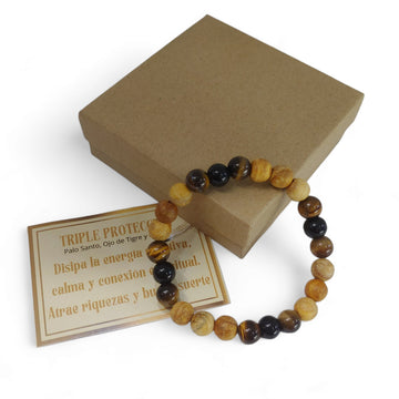 Palo Santo Aromática “Triple Protección” — bloquea energías negativas y malas vibras