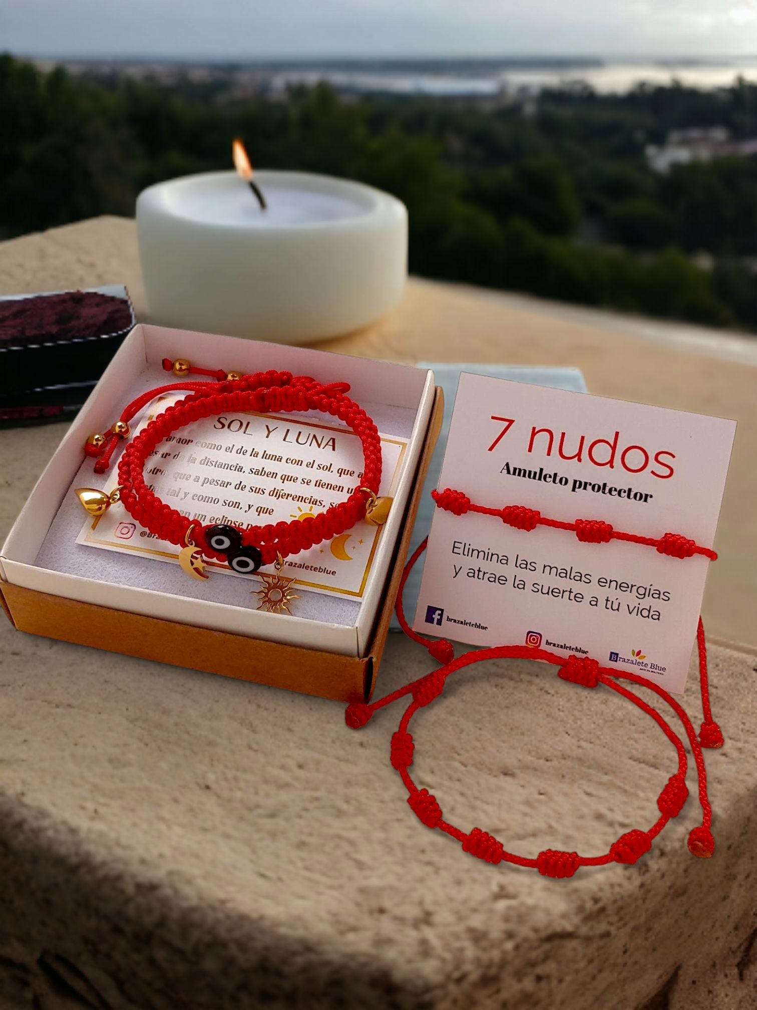 Pulseras Sol y Luna  